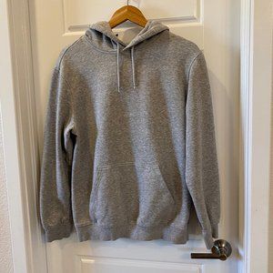 Grey Divided pullover hoodie in size S